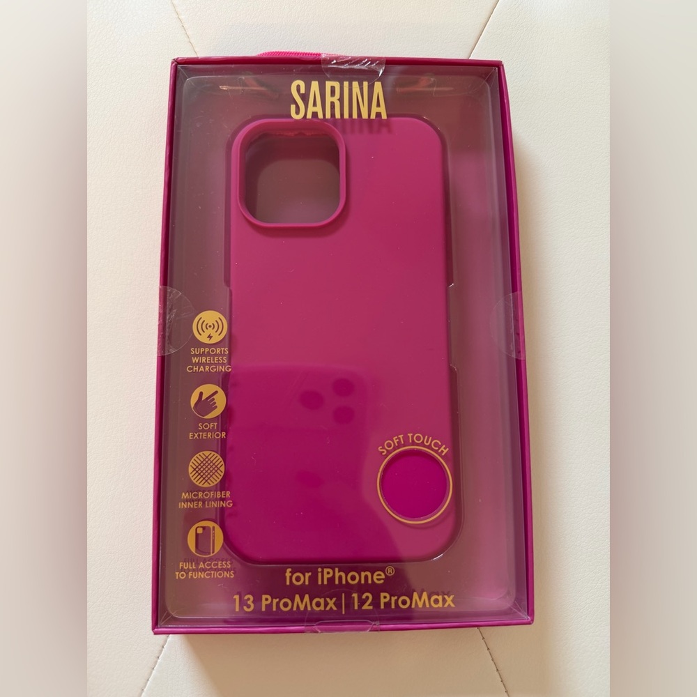 New in box, Sarina IPhone 12 ProMax / 13 ProMax case